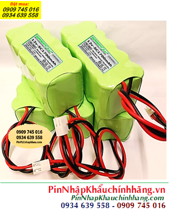 Pin sạc 12v-SC1700mAh, Pin sạc NIMh 12v-SC1700mAh, Pin GREPOW 12v-SC1700mAh chính hãng